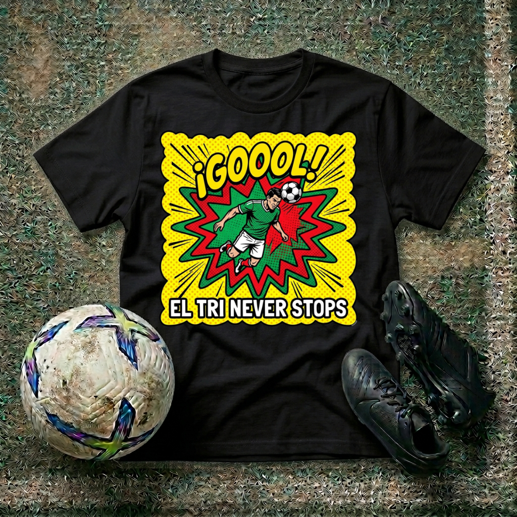 El Tri Never Stops T‑Shirt